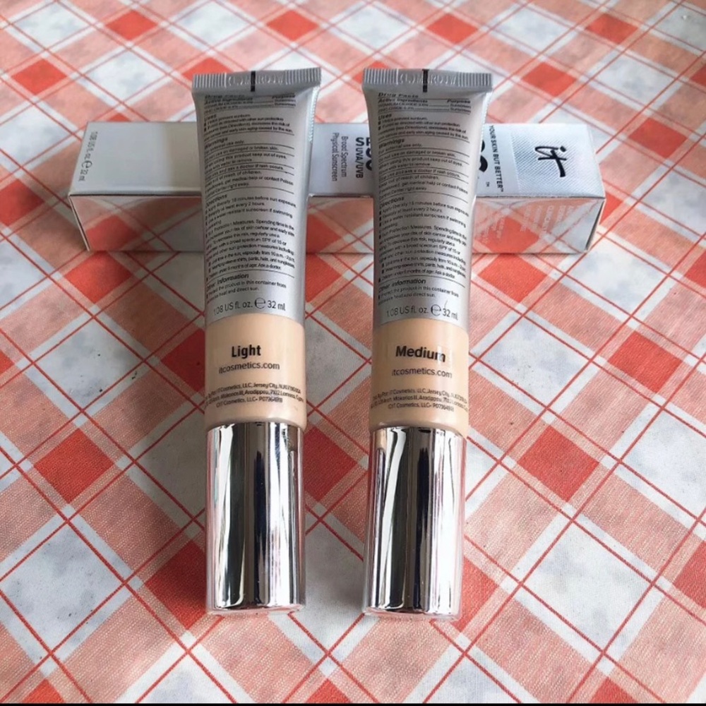 🔥🔥It Cosmetics CC+ Cream SPF50🔥🔥 YOUR CHOICE OF LIGHT OR MEDIUM - Picture 3 of 4